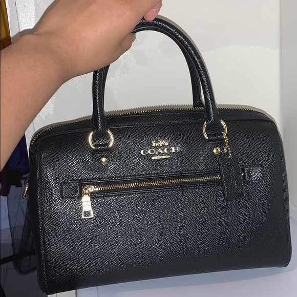 Coach Handbags - BLACK SHOULDER PURSE (coach)